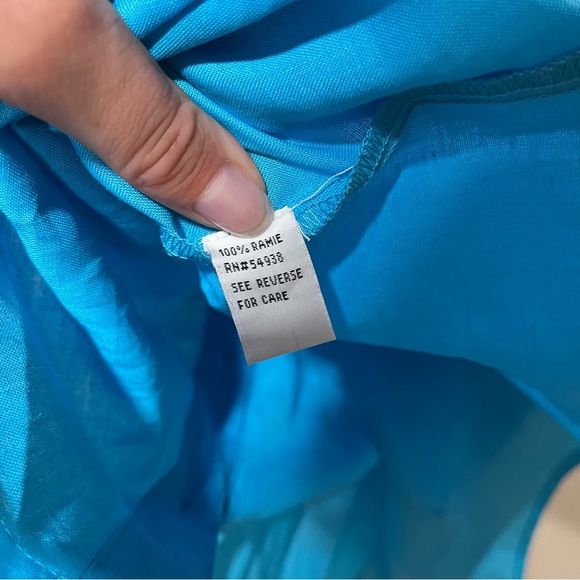 New Appraisal blue button down top - Picture 7 of 7